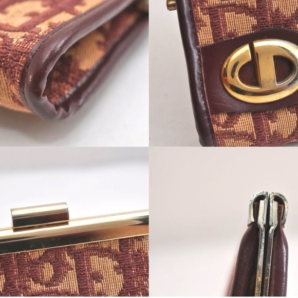 Dior Tan and Brown Monogram Clutch - Picture 8 of 8